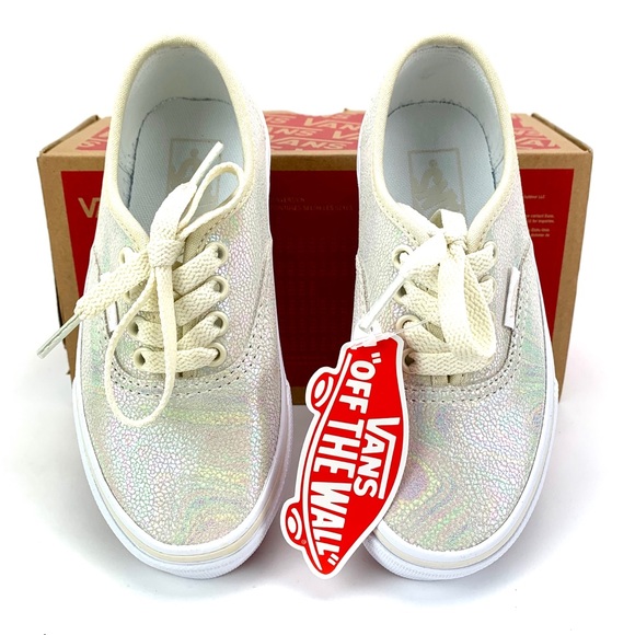 RARE Vans Authentic Metallic Oil Slick True 11.0 K - Picture 1 of 4